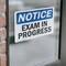 Signmission Exam In Progress, 10 in W x Rectangle, Vinyl Decal OS-2PACK-NS-D-710-L-12206 - alternate 3